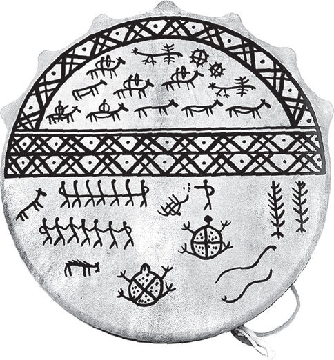 Шаманский бубен.