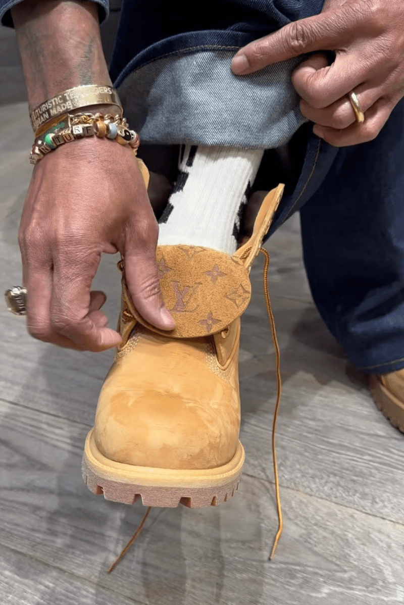    Фаррелл Уильямс намекнул на выход коллаборации Louis Vuitton и Timberland (фото 2)