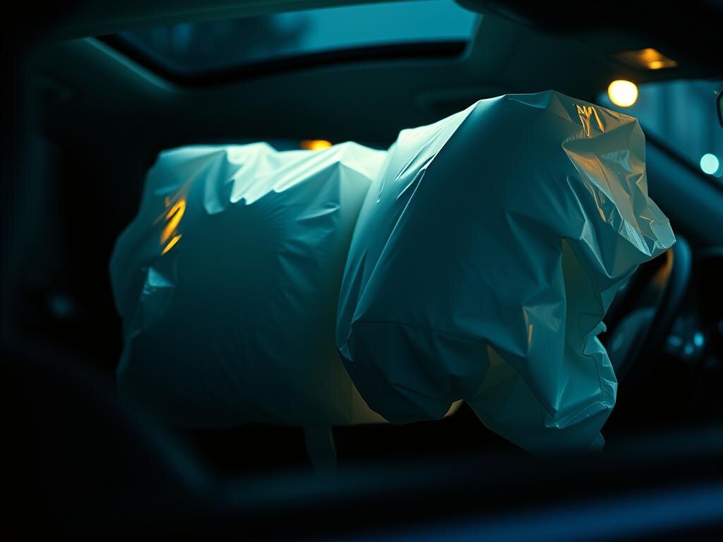 Сработавшие подушки безопасности