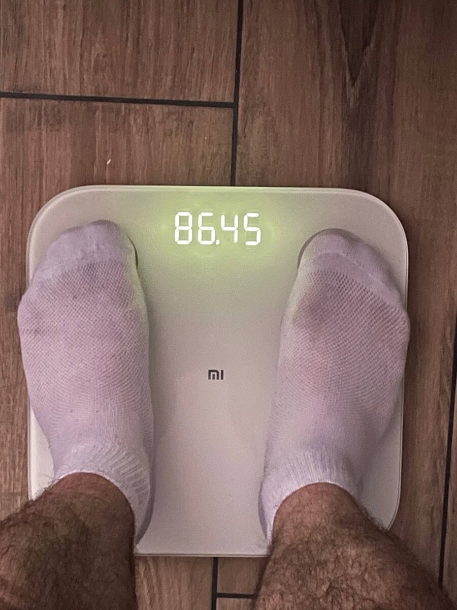 Вес утро 20 января.