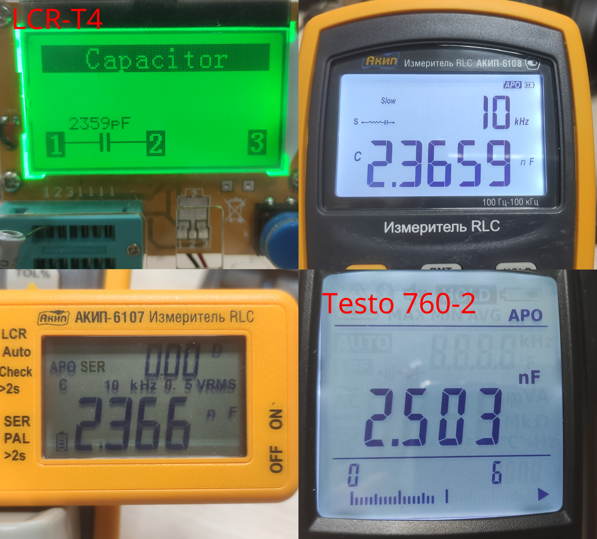 ТОП 3 мультиметров для измерения емкости конденсаторов