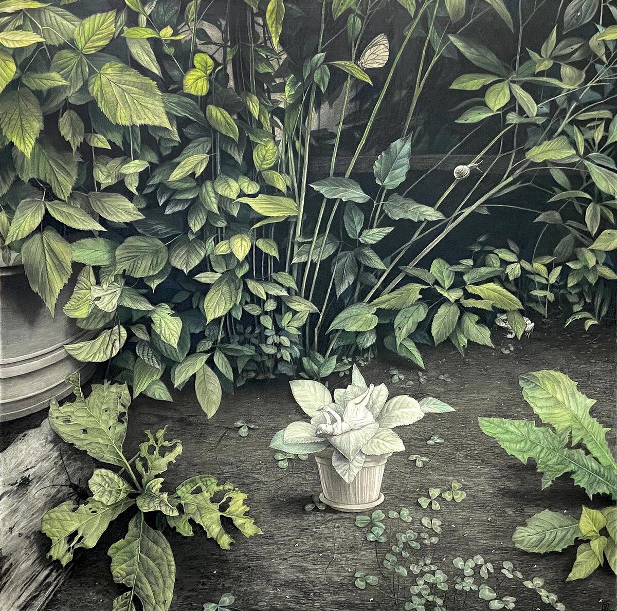 Анастасия Кузнецова-Руф. «Дюймовочка», 2022., фото:пресс-служба выставки