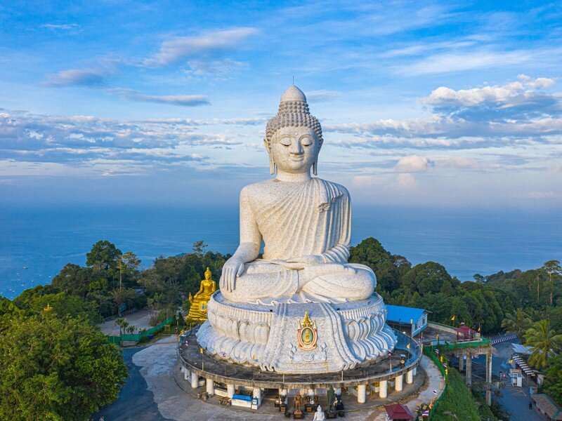 Phuket с воздуха big Buddha