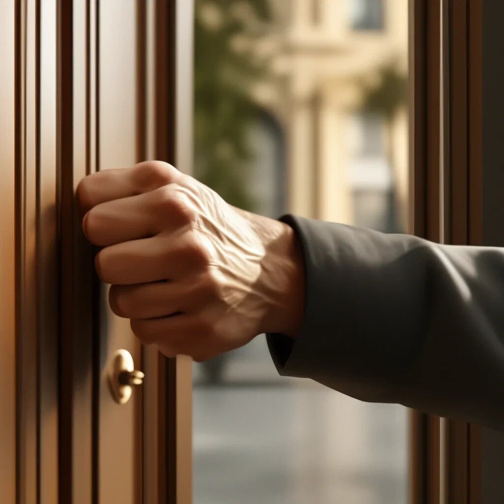 Незваный гость) Появление и проявление недоброжелателей после чисток - явление нередкое. Фото канала Таро Портал ( ИИ).