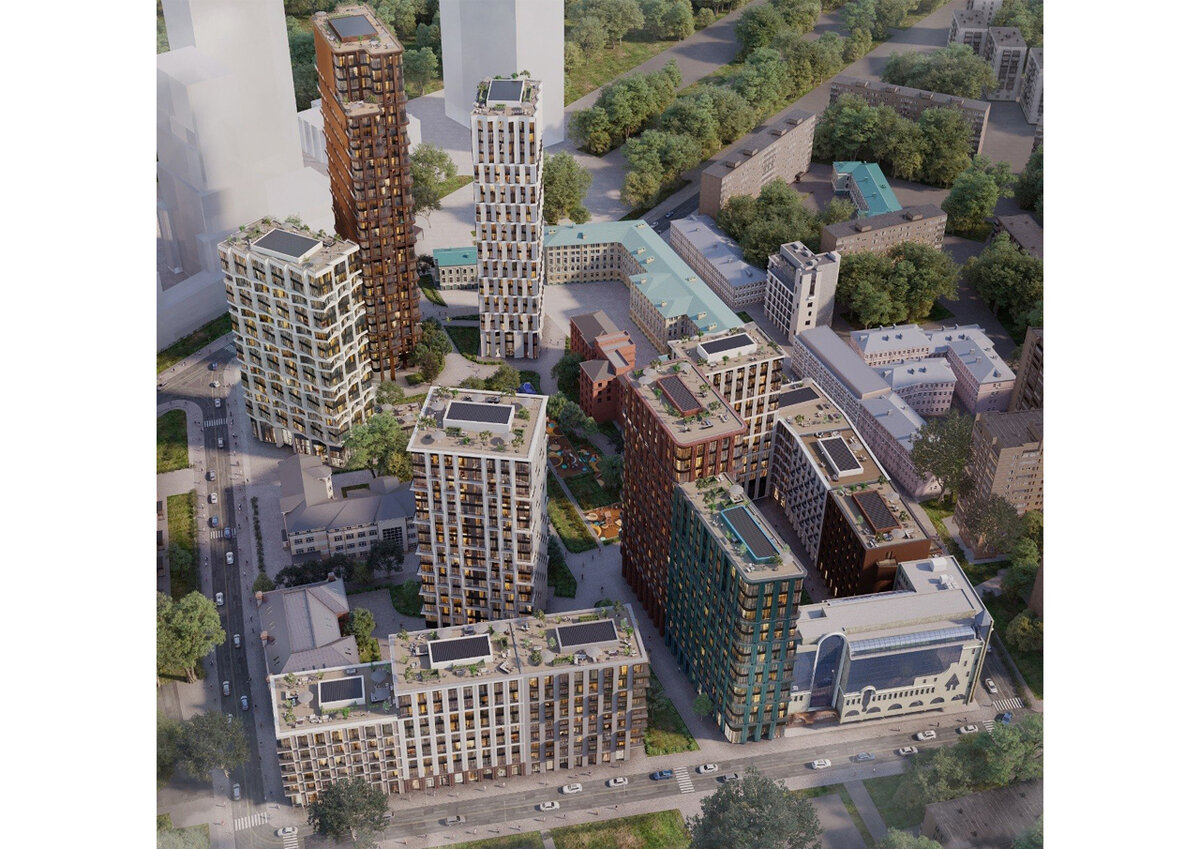 Жилой квартал Тишинский бульвар / фото https://i.archi.ru/i/402022.jpg