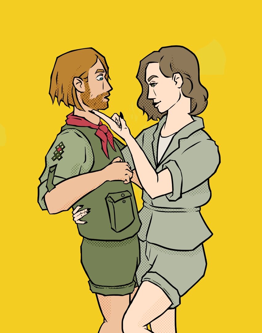 Маринетт Мортем "Вожатый в шоке: дружеский жест или признание"