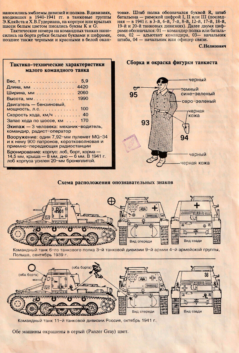 Последняя страница инструкции 