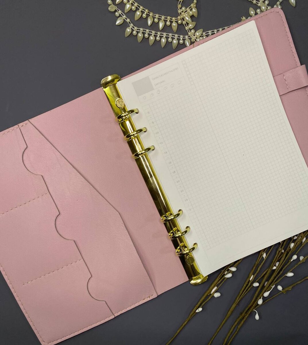 Ежедневник из натуральной кожи ручной работы