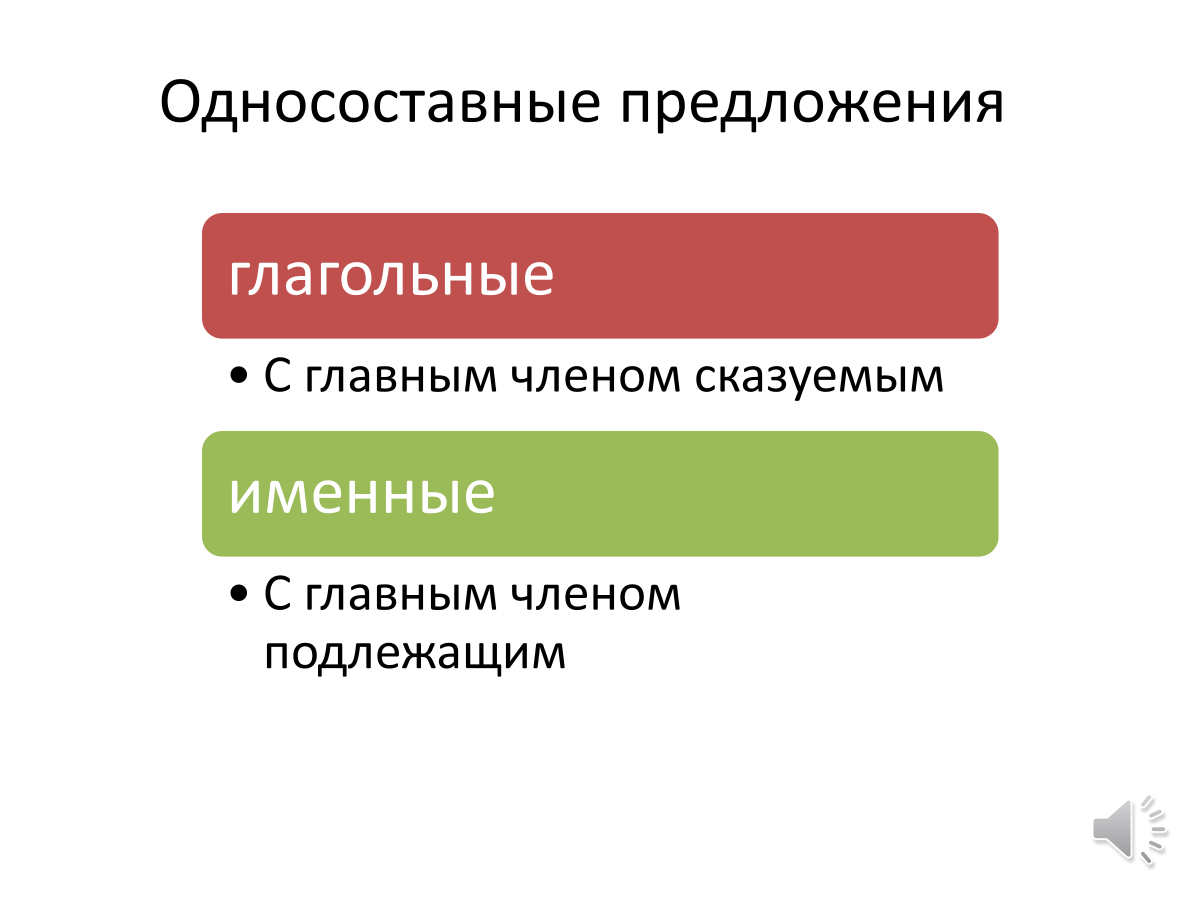 Двусоставное предложение контрольная