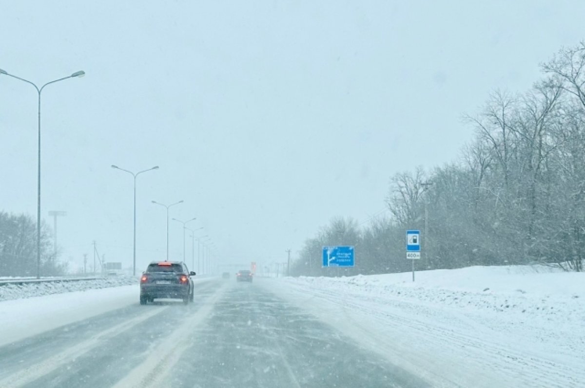    В Самарской области полностью закрыли пять участков федеральной трассы М5