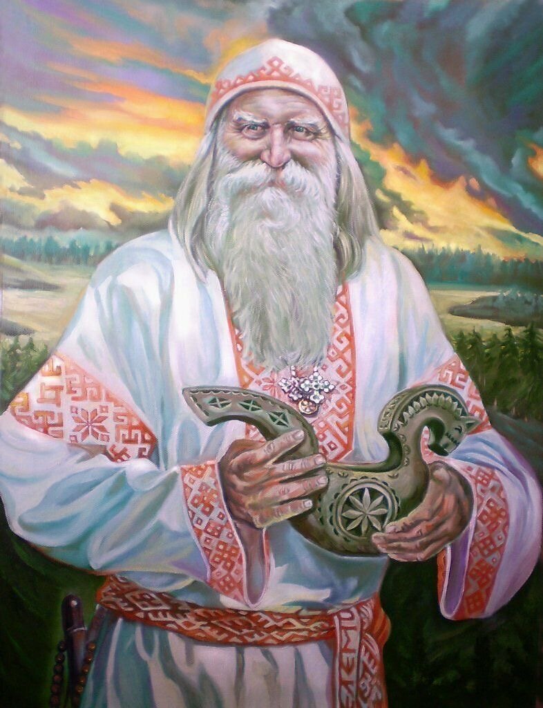 Желание бога превыше желания человека" - так учит Библия и Коран. 
Желание русича - есть желание его совести, а значит и его богов" - так учит древняя мудрость Ведического миропонимания.

Христианин и мусульманин поступают так, как велят им их священные писания. РОДНОВЕР поступает так, как велит ему совесть. Это основное различие между нами.