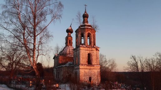 Скромная деревня со старинной церковью. Забытые деревни в Любимском районе Ярославской области