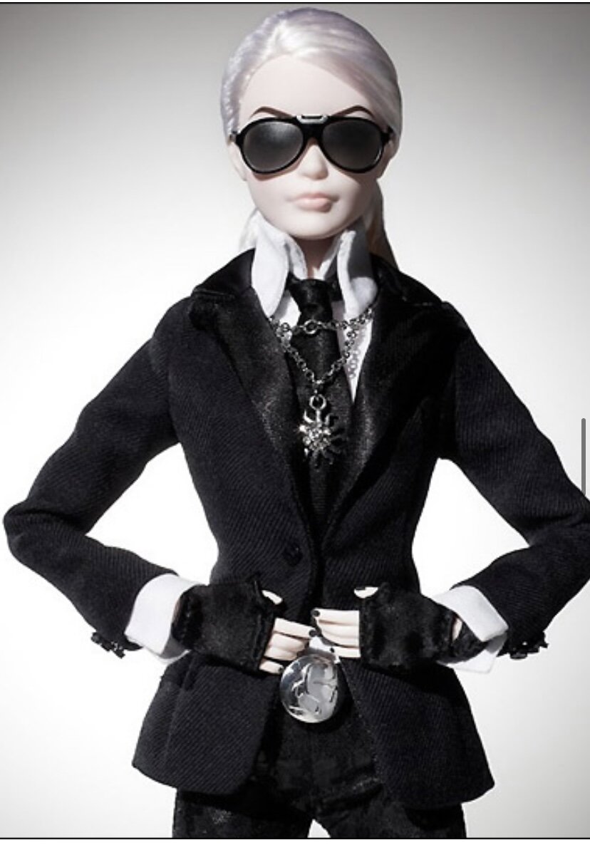 Lagerfeld doll on sale