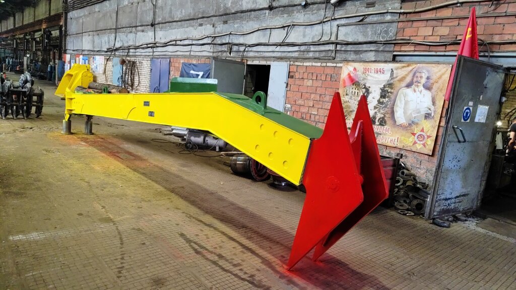 Удлинитель стрелы (гусь) 9000 мм. ЗАВОД КОВШЕЙ