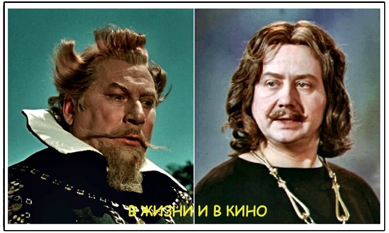 Мальволио: Василий Меркурьев (51) и Олег Табаков (43). Возраст актеров и актрис (в скобках) указан на момент выхода адаптаций на экран. Как говорится – найди 10 отличий