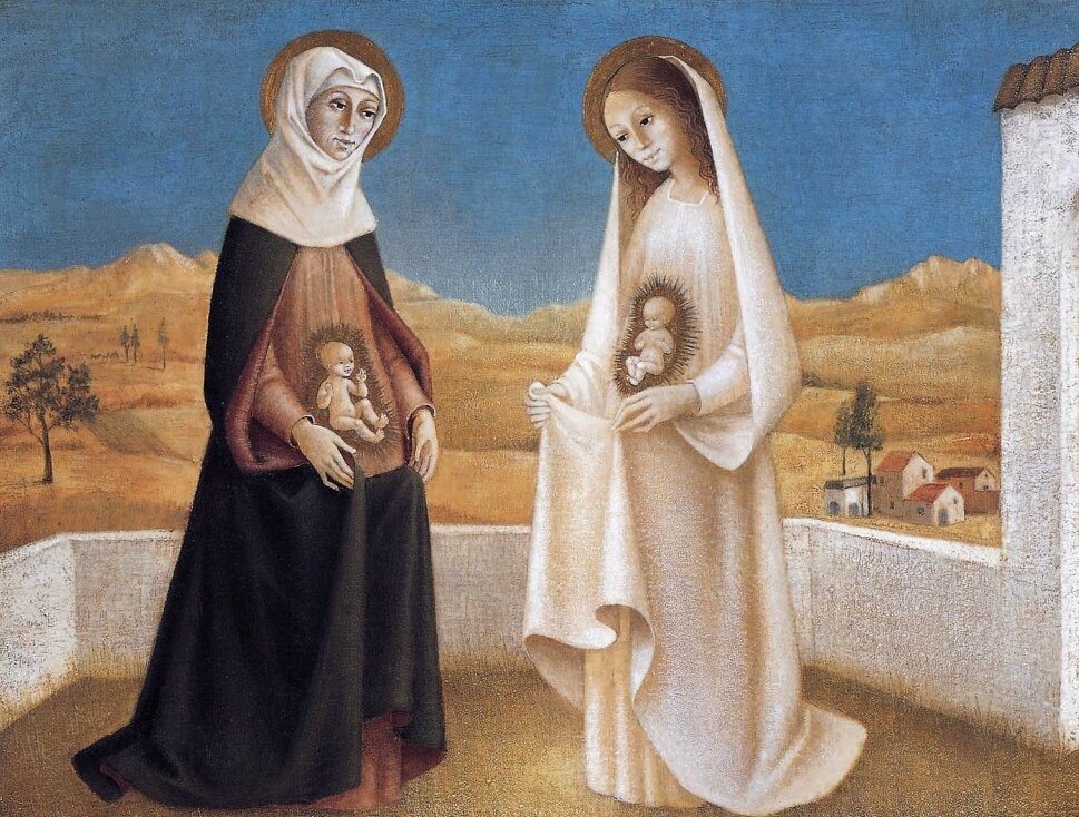 Богородица и праведная Елисавета