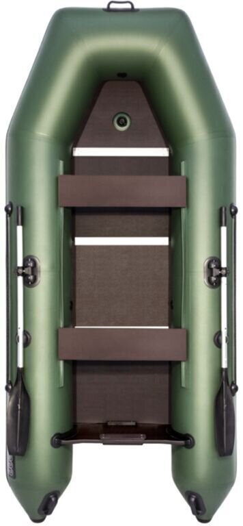 Лодка Аква 3200 СК зеленая