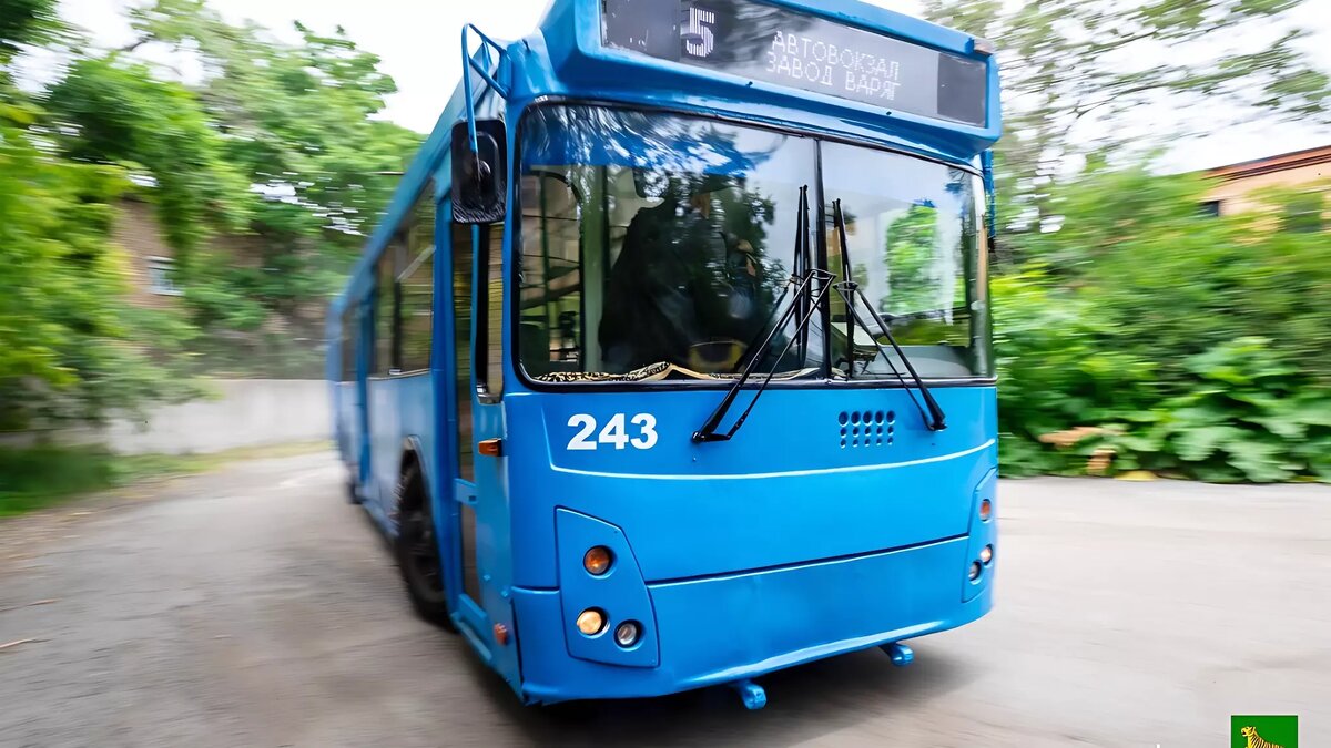 Троллейбус на восток. Новые троллейбусы во Владивостоке 2024.