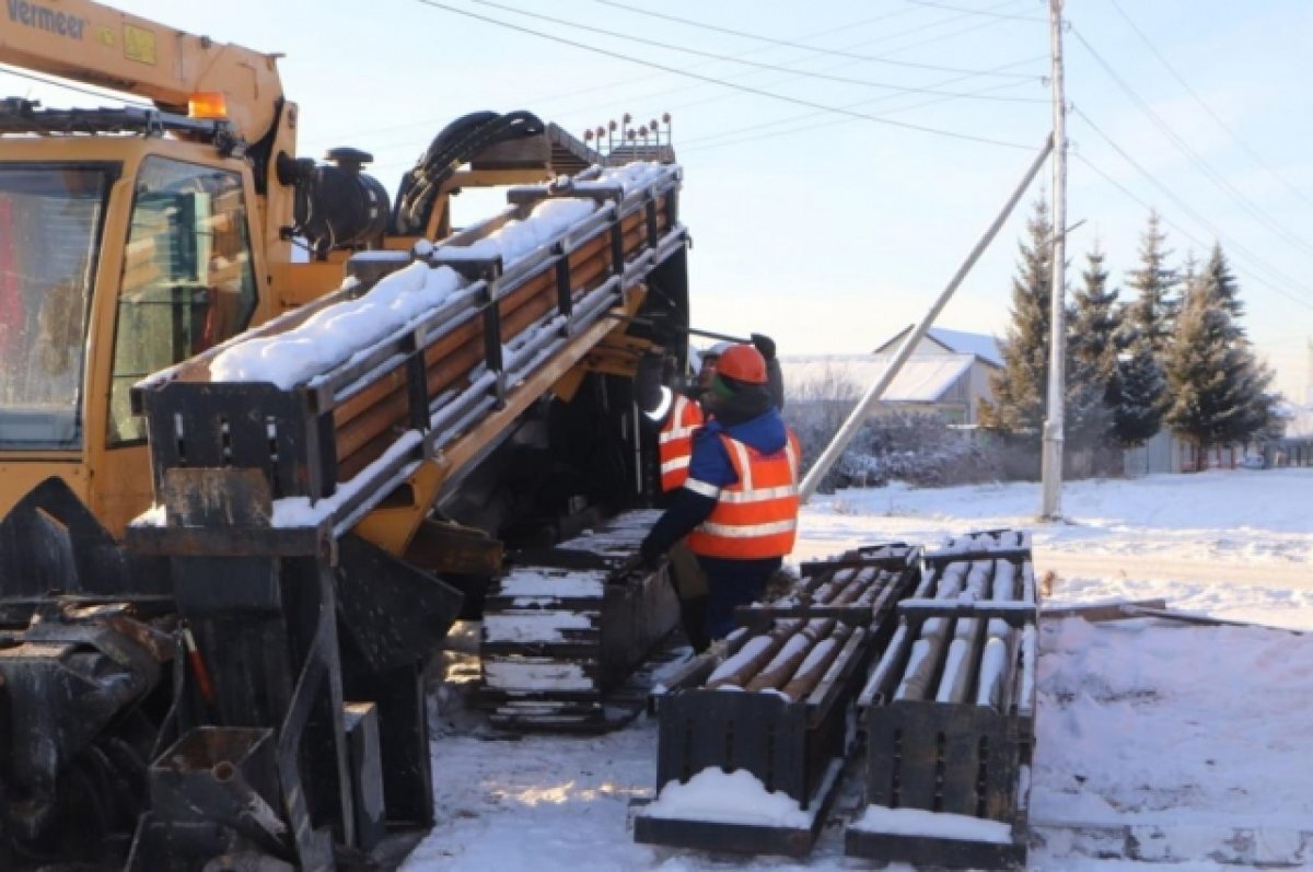    В Тюменском районе в 2023 году проложили около 100 км сетей водопровода