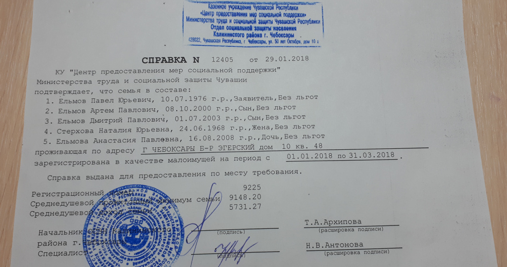 Порядок получения статуса малоимущего: интересная информация