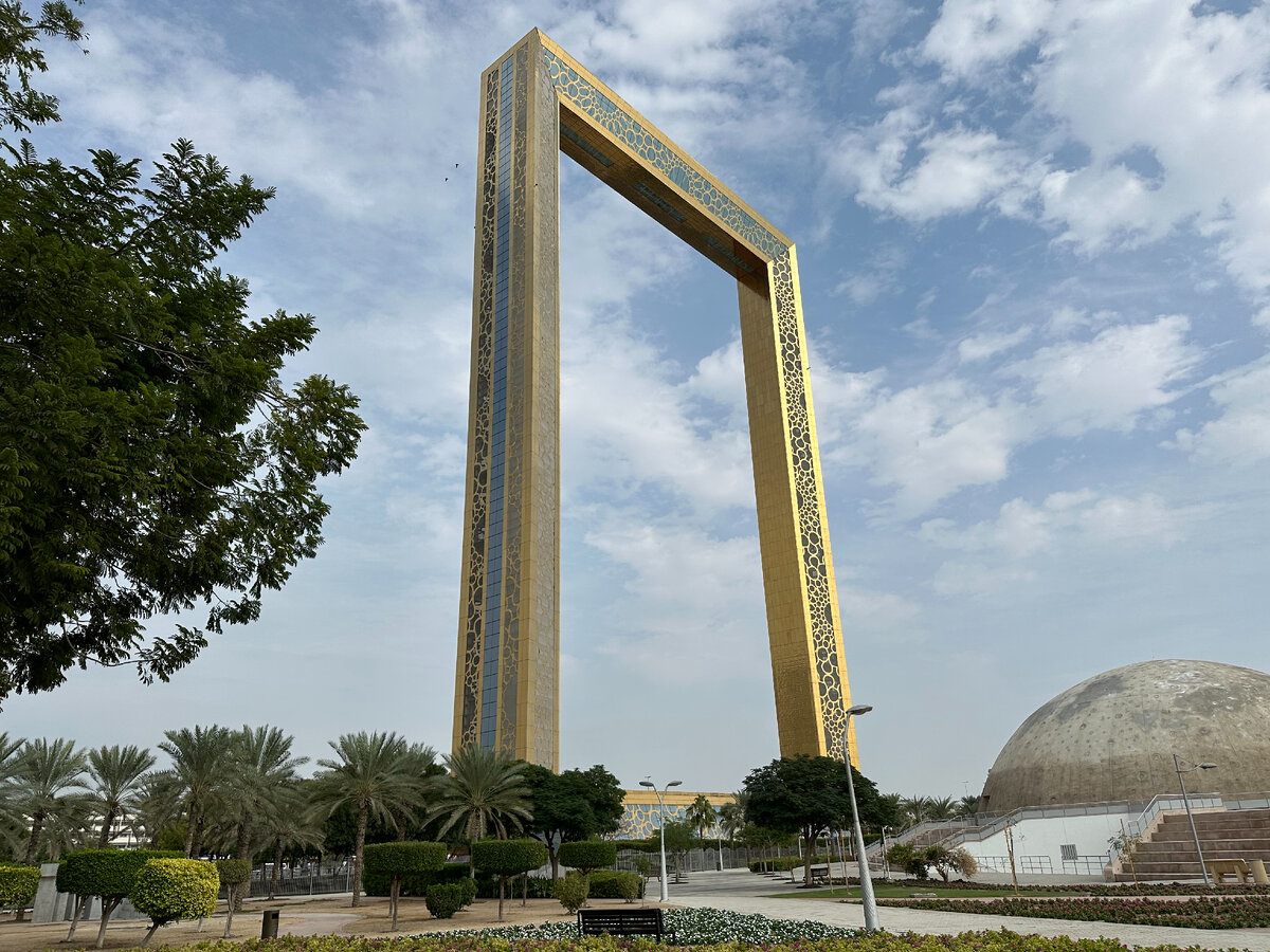 Золотая рамка в Дубае: отзыв, билеты и режим работы Dubai Frame | Наташа  Кайгородова | Дзен