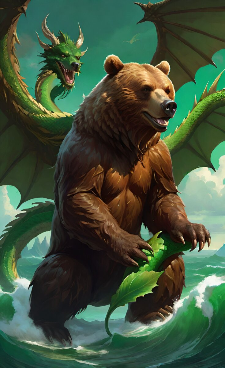 Медведи в Гарвард полетели. Создано нейросетью ИИ и Безумным Фермером.