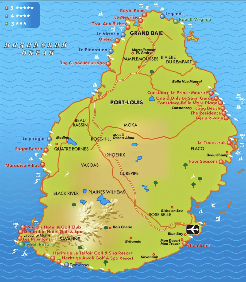 В какой стране находится маврикия. Остров Маврикий на карте. Пляжи Маврикия на карте. Остров остров Маврикий на карте. Карта острова Маврикий с пляжами.