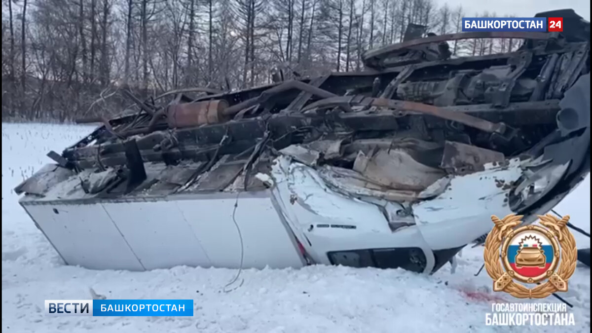    Число пострадавших в массовом ДТП в Стерлитамакском районе Башкирии увеличилось до семи человек