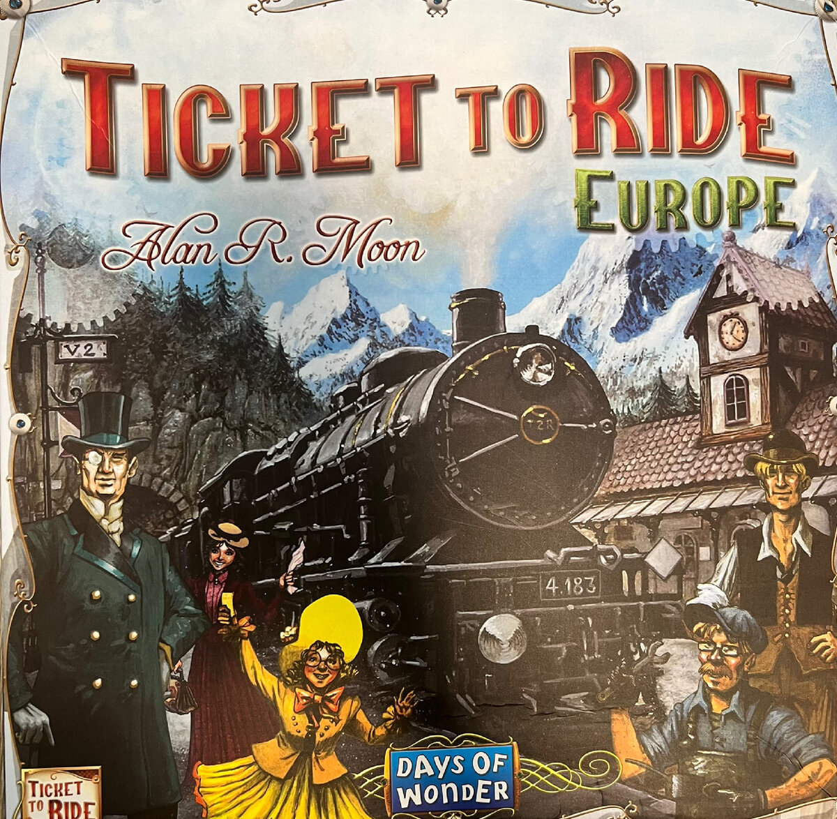 Тicket to ride: Europe. Семейная настольная игра 🚂🚞🚞🚞🚞 |  ⭐️Детки-конфетки⭐️ | Дзен