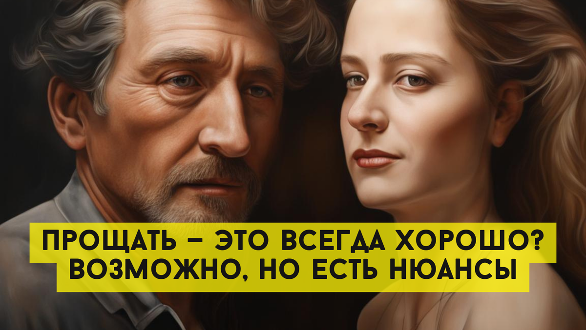 Прощать — это всегда хорошо? Возможно, но есть нюансы
