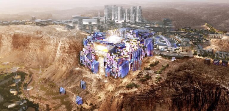     Проект многофункционального стадиона имени принца Мухаммеда бин Салмана / © SaudiProject