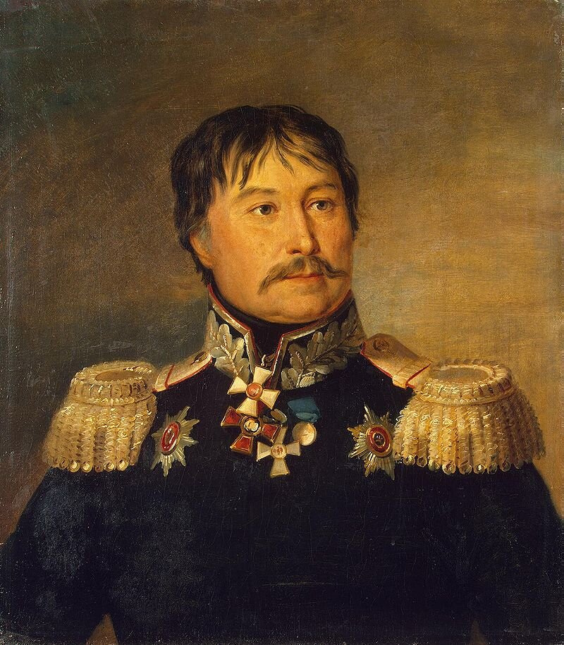 Портрет Акима Акимовича Карпова мастерской Джорджа Доу.