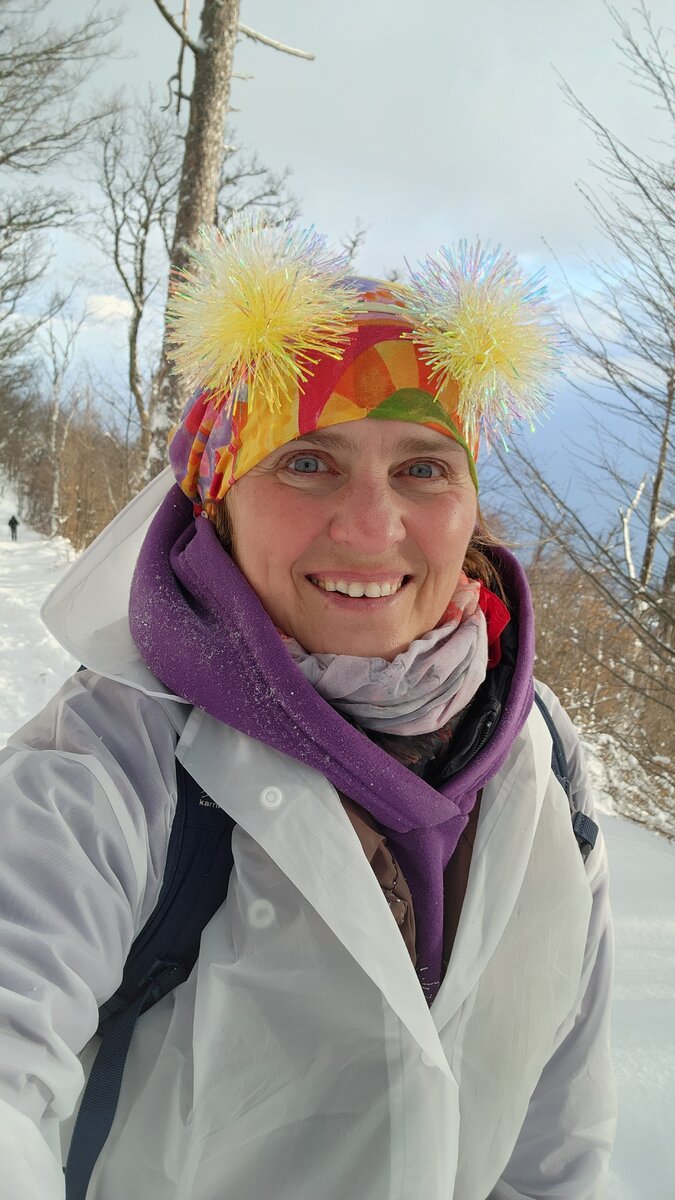 Я на горе Ат-Баш, 1196 метров, 14 января 2024