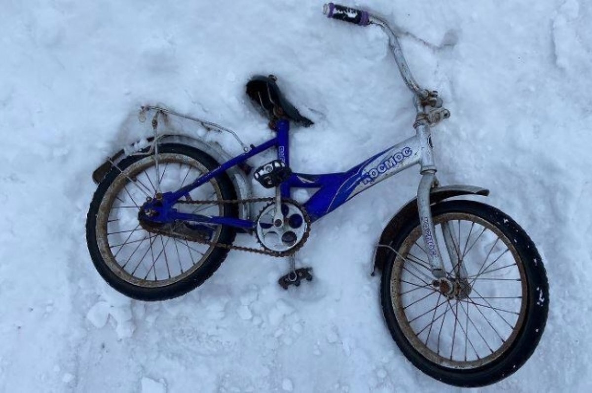    Велосипед пострадавшего.