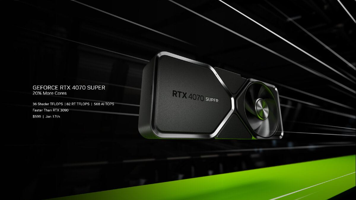 Видеокарты GeForce RTX 40 серии SUPER поступят в продажу в этом месяце |  Развитие Технологий | Дзен