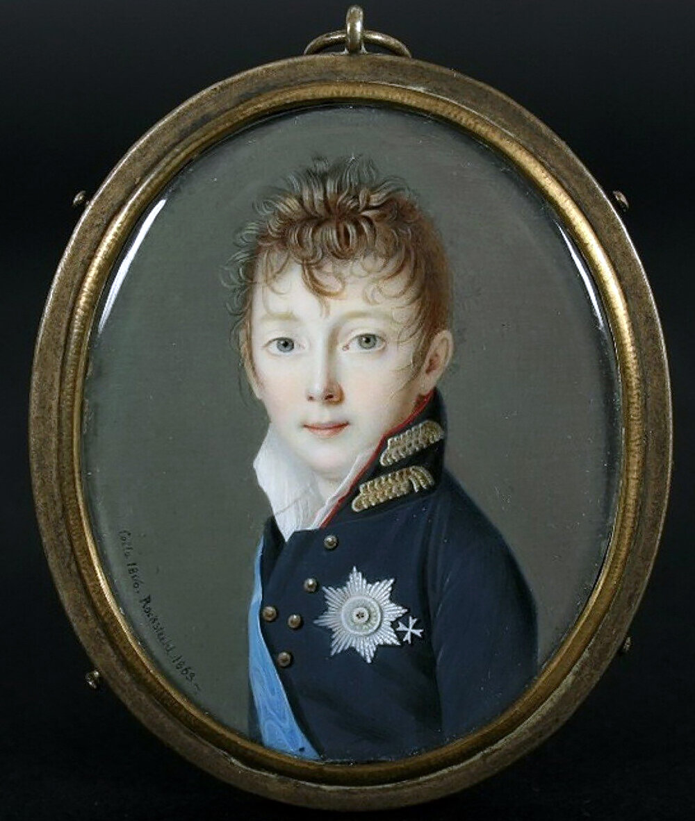 Великий князь Николай Павлович (1806 год). Портрет работы А. П. Рокштуля