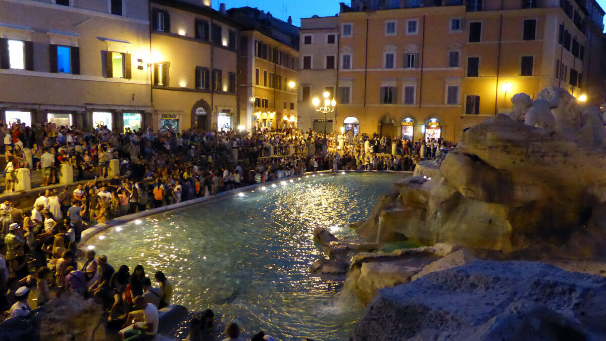 Фонтан Треви.