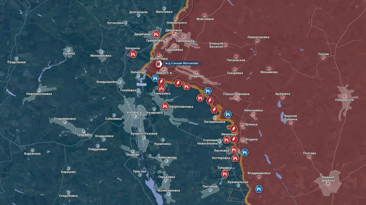 Карта украины схема боевых действий