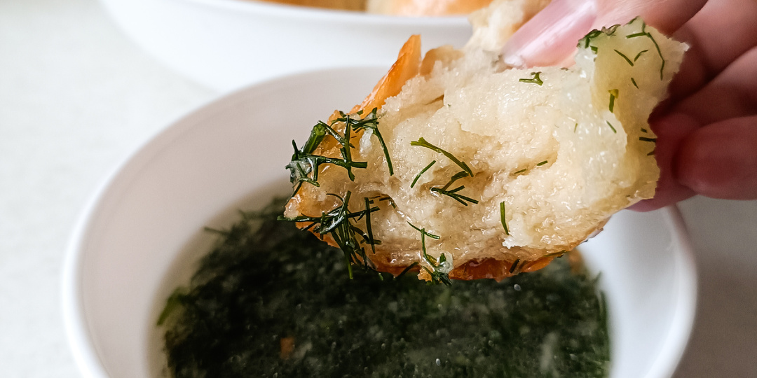 Ароматный чесночно-укропный соус для пампушек