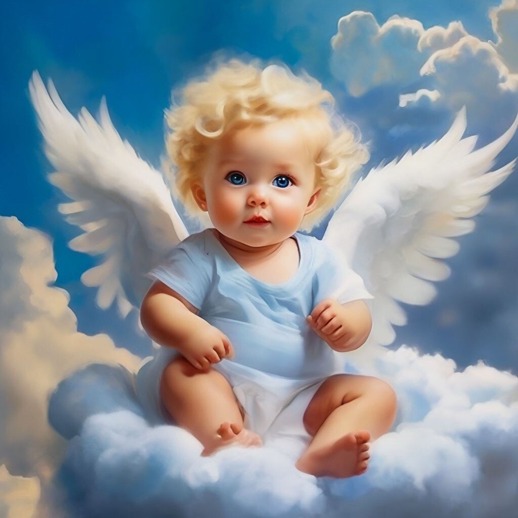 Так представляет ангела ИИ