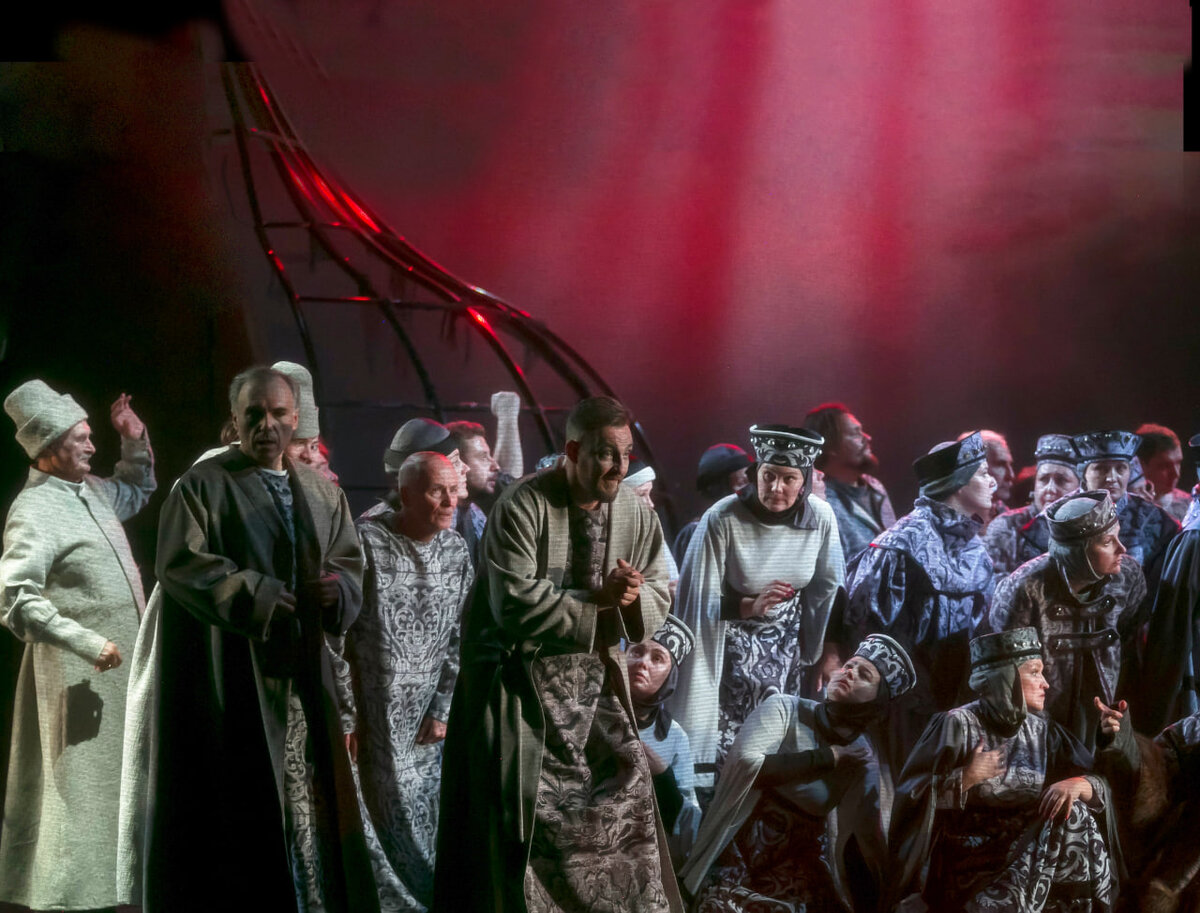    Фрагмент оперы "Борис Годунов". ФОТО: пресс-служба Краснодарского оперного театра