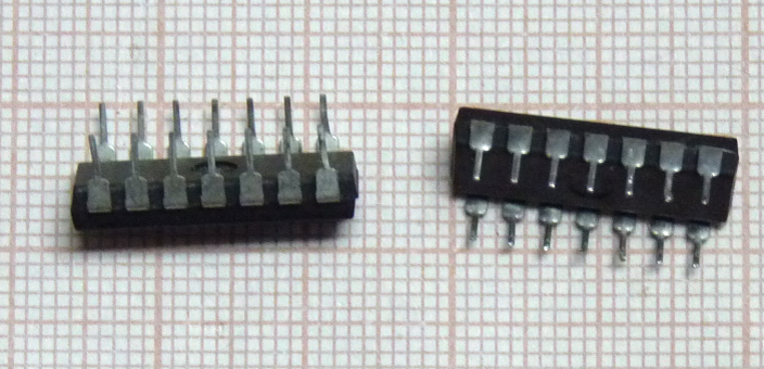 Рис. 1. Неработающая - слева.