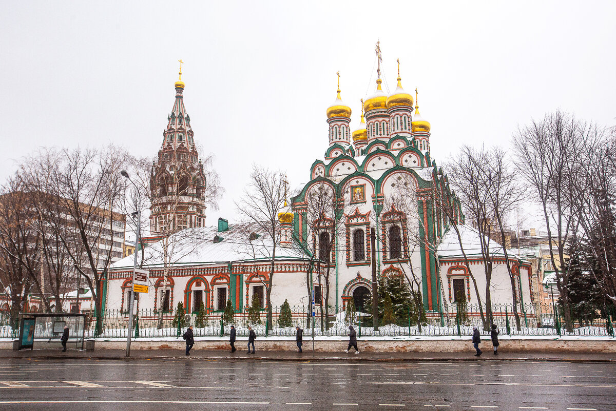 Храм Святителя Николая в Хамовниках. Москва. Фото автора статьи 