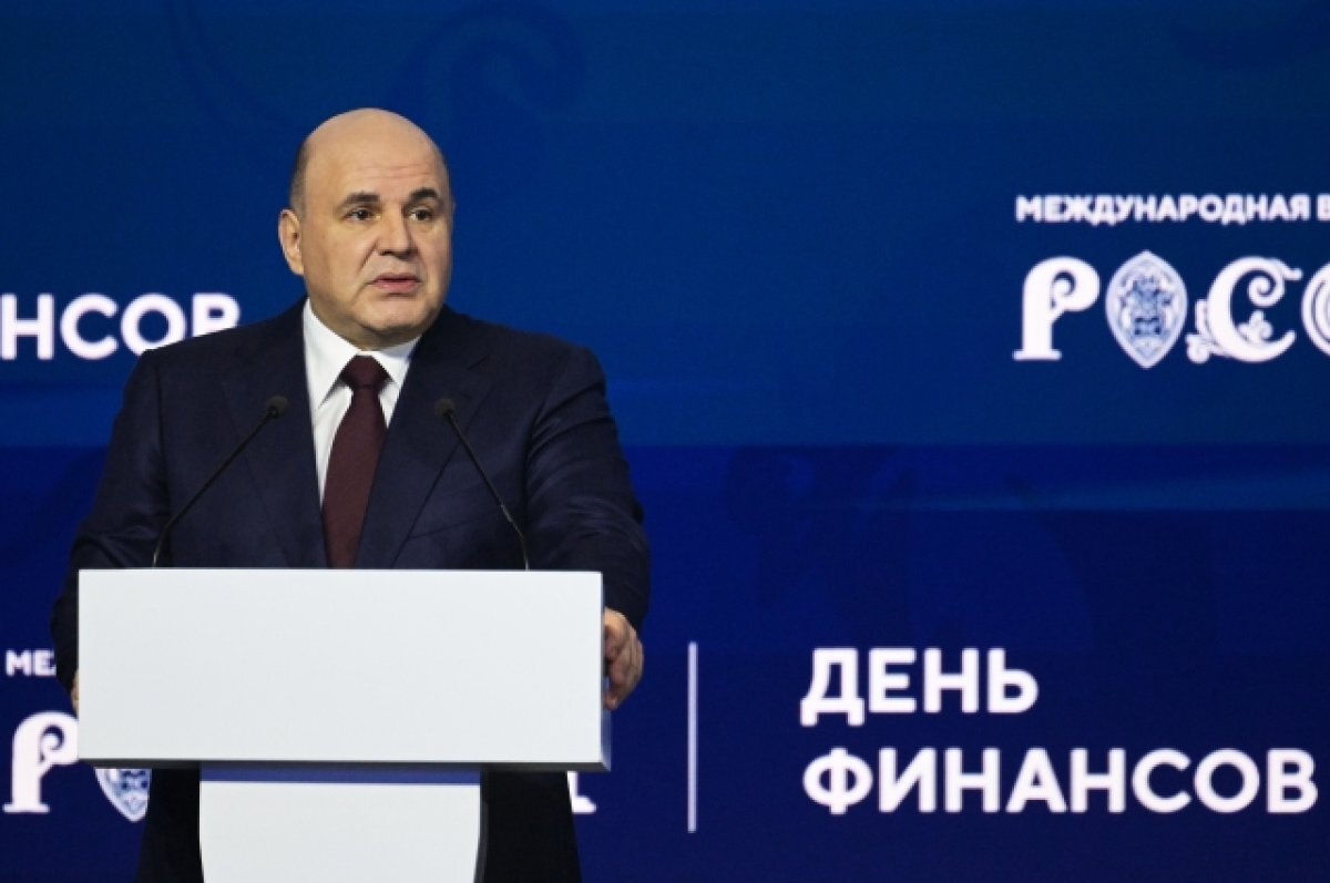    Премьер-министр РФ Михаил Мишустин.