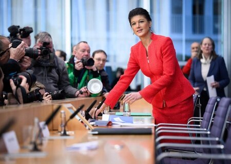    Партия Сары Вагенкнехт заявила о необходимости прекращения вооружения Украины