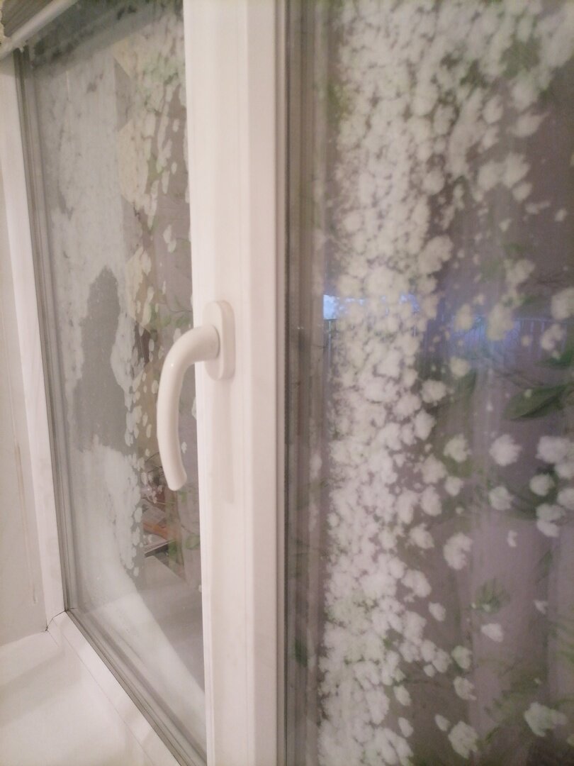 Такие узоры оставила метель