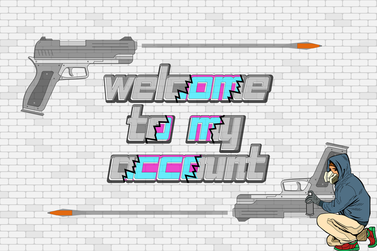 Art 1: Welcome to my account (by Author54)