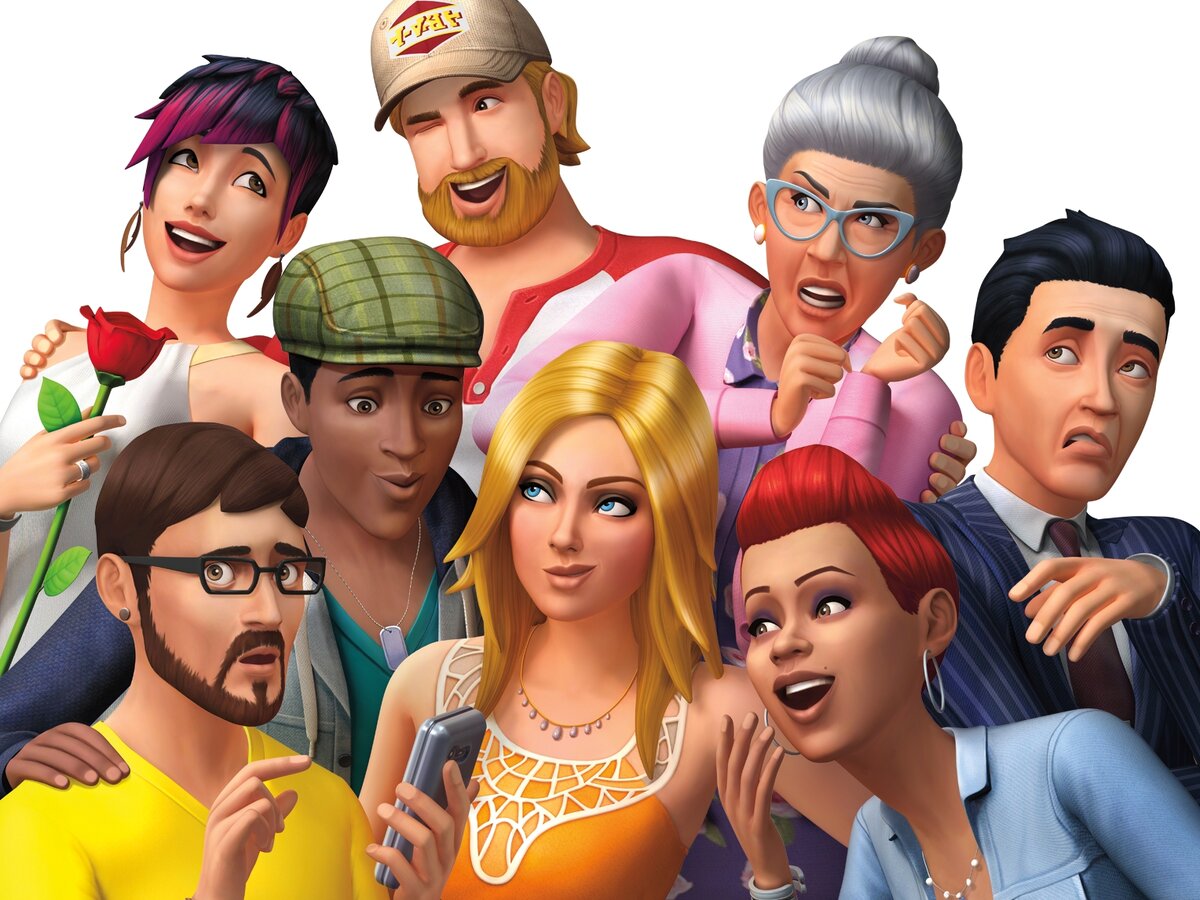 Sims 4 причёски альфа