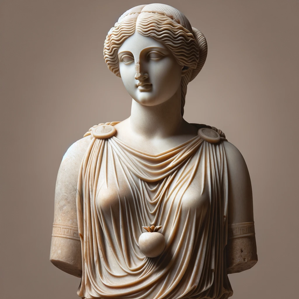 Древнегреческая скульптура из мрамора