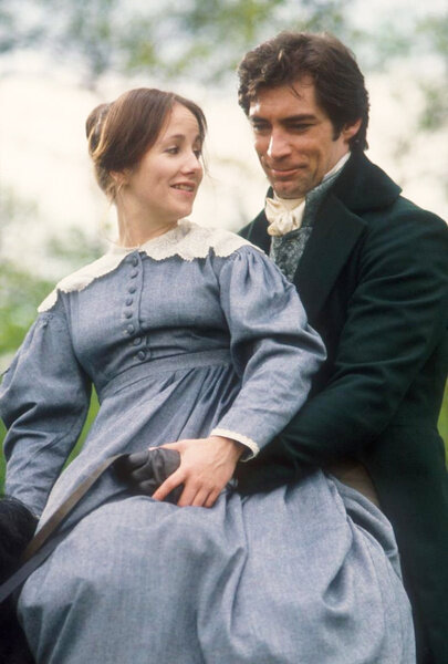 Джейн Эйр и мистер Рочестер. Кадр из сериала